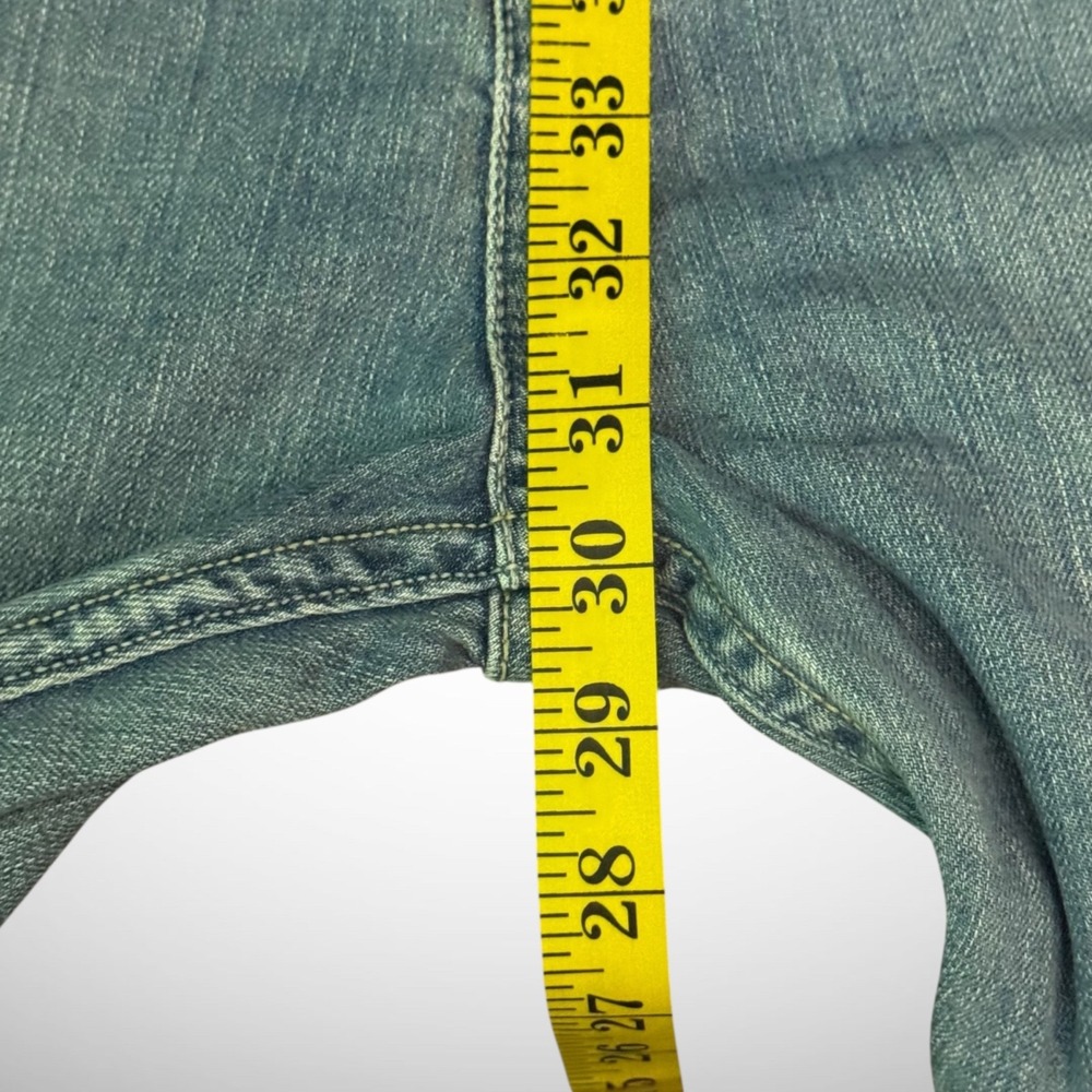 Levis Silver Tab Jeans Mens 38X30 Button Fly True Straight Blue Denim Y2K - Picture 8 of 10